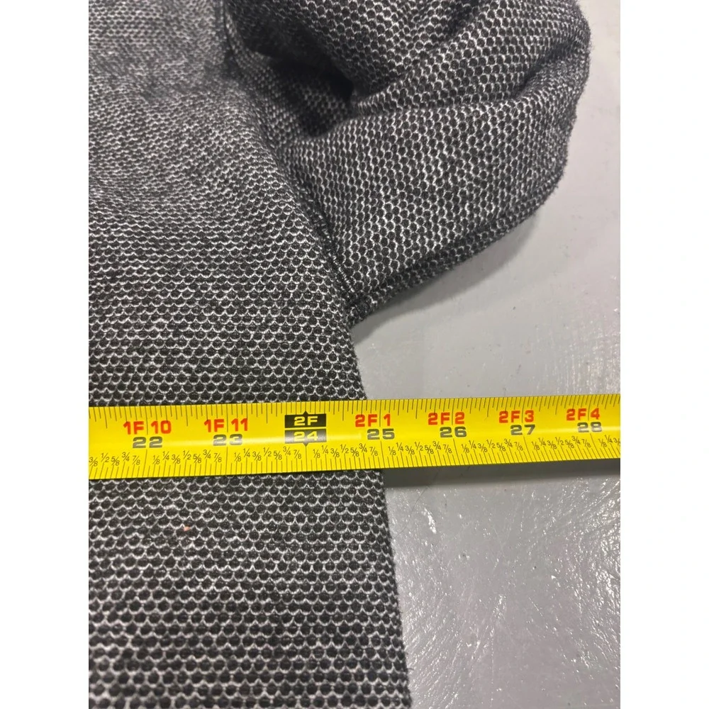 Orvis Mens XXL Quarter Zip Sherpa Lined Collar Pullover Sweater Charcoal Gray
